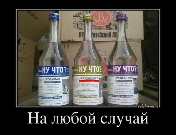Приколы про водку