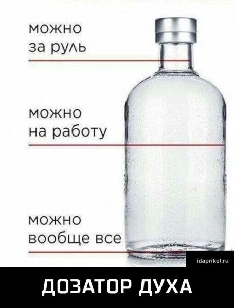 Водка юмор