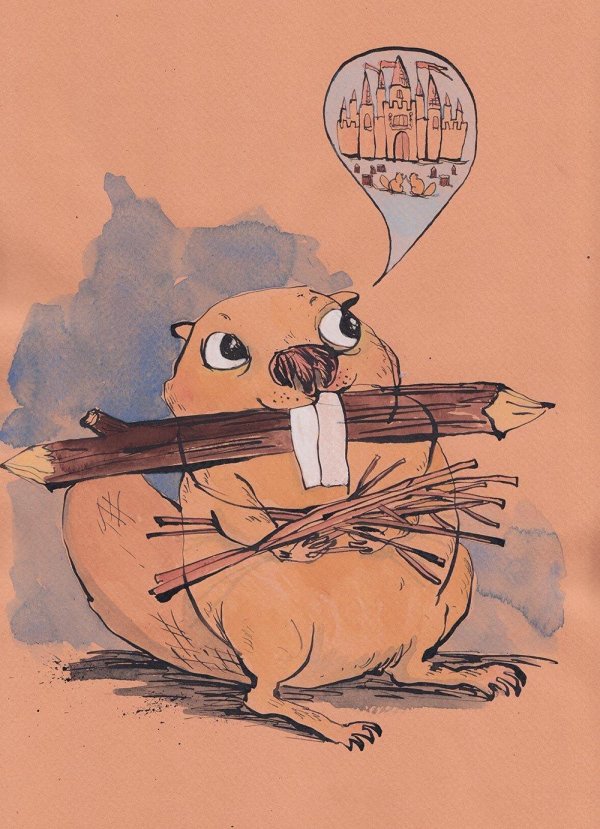 мультяшные бобры