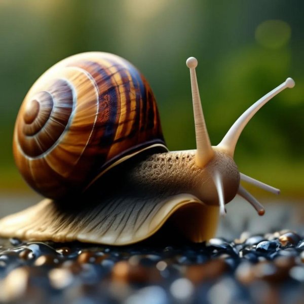 медленная улитка