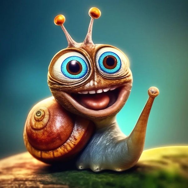 улитка улыбается