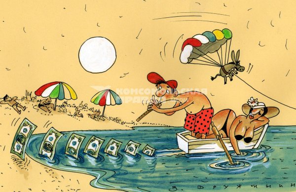 россия карикатура