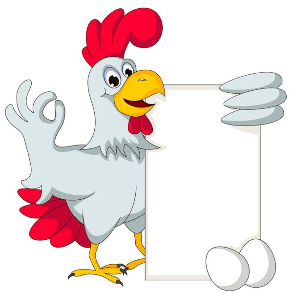 курочка мультяшная