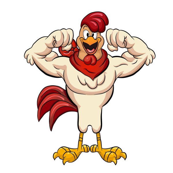 накаченный петух