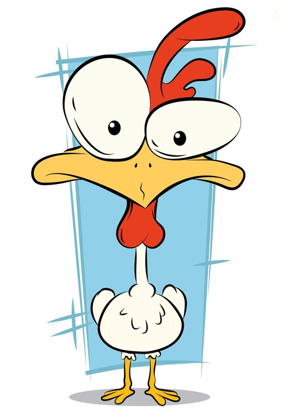 мультяшные цыплята