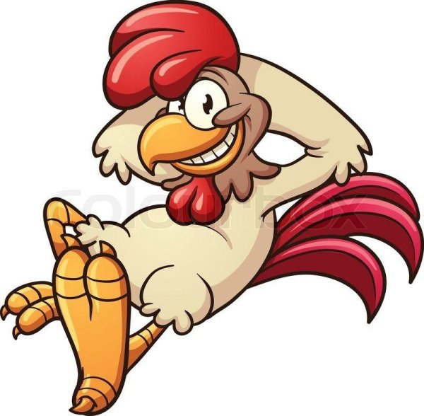 курочка мультяшная