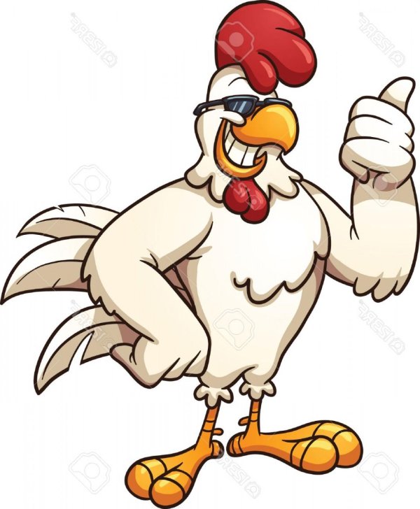 курочка мультяшная