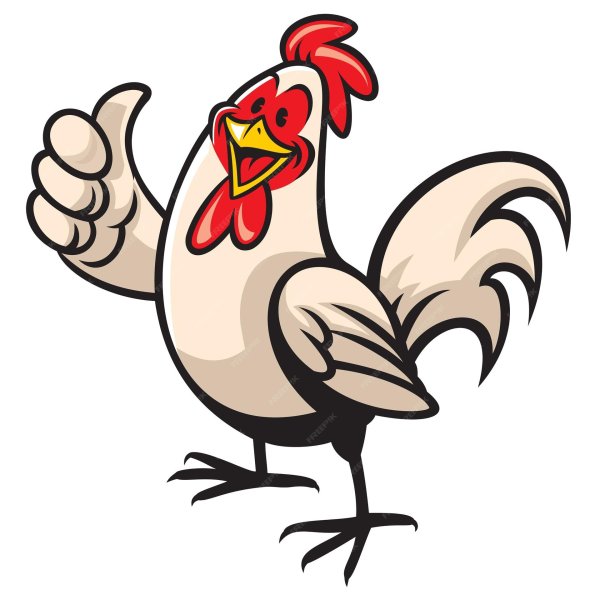 курочка мультяшная