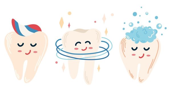 рисунок на тему здоровые зубки