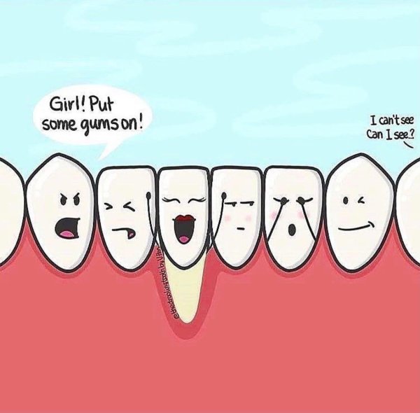 рисунки зубов