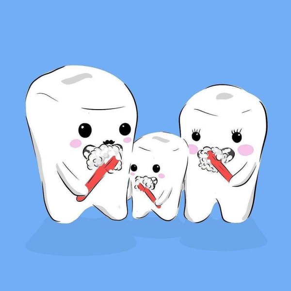 рисунки зубов