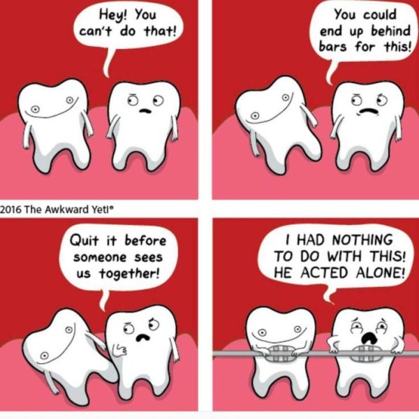 брекеты юмор