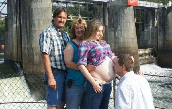 самый большой живот беременной