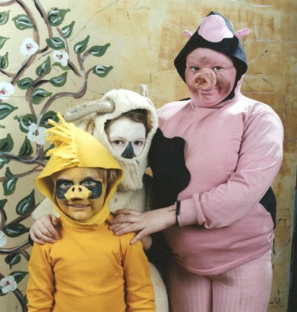 грим свиньи