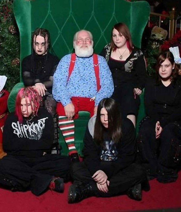goth santa