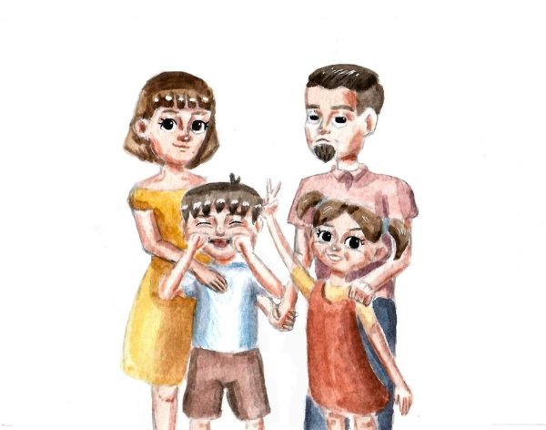 семьи рисунок