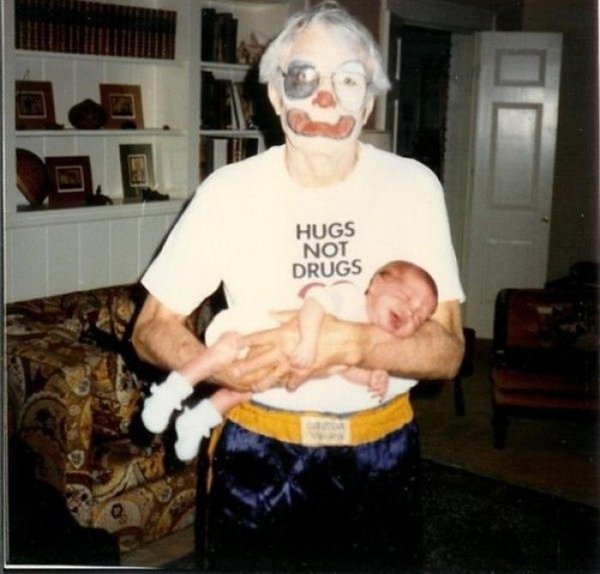 маска страшного клоуна