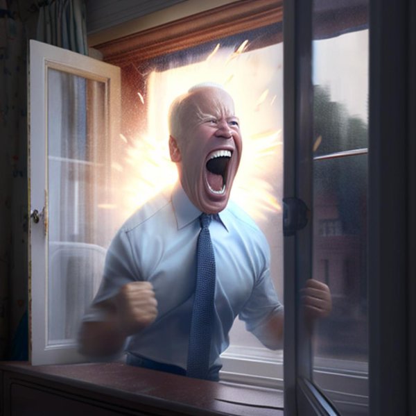 biden screaming