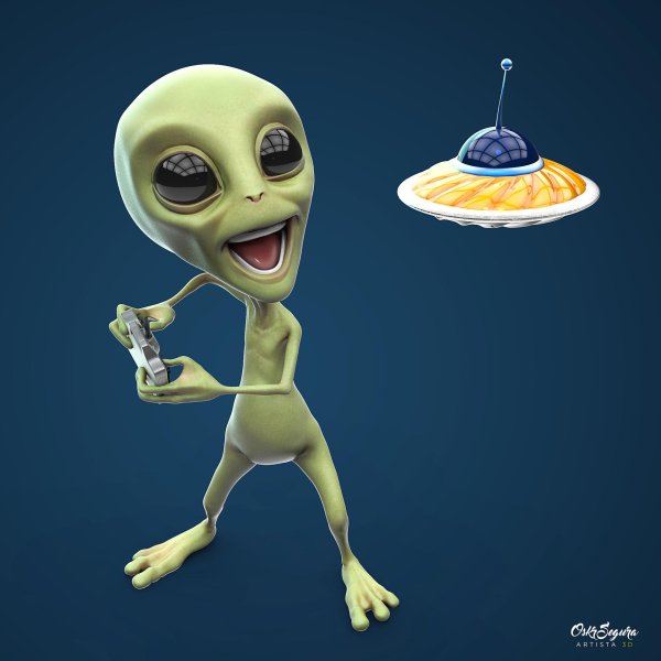 прикольный инопланетянин