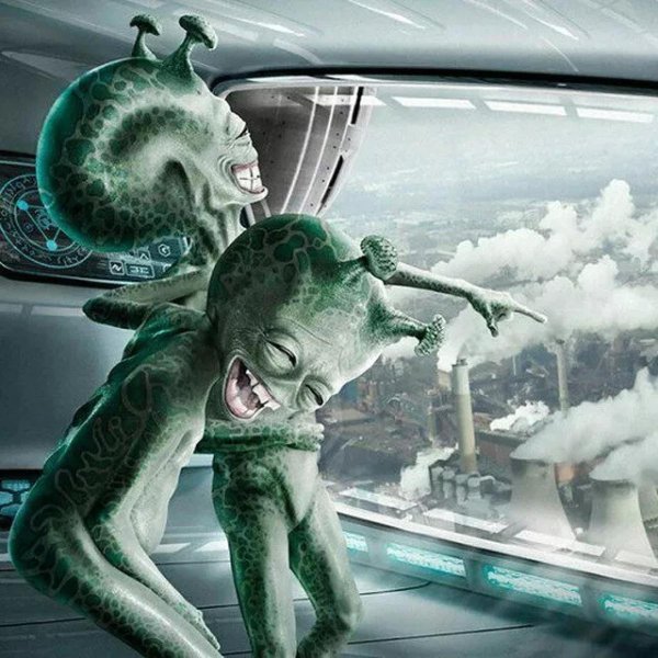 прикольный инопланетянин