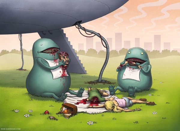 забавные иллюстрации