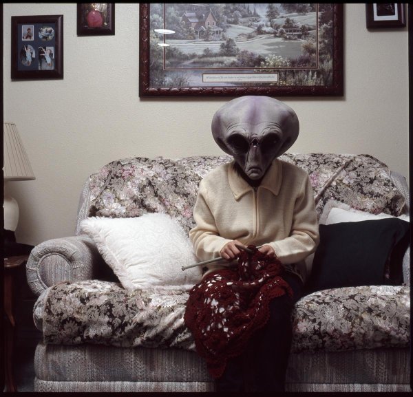 бабушка инопланетянин