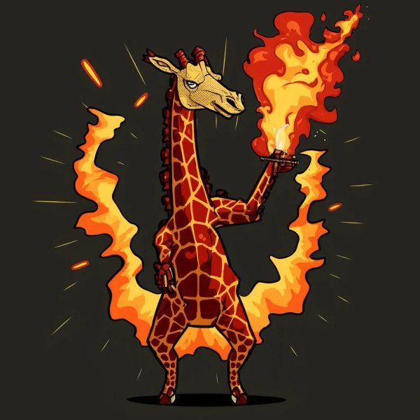 пылающий жираф сальвадор дали