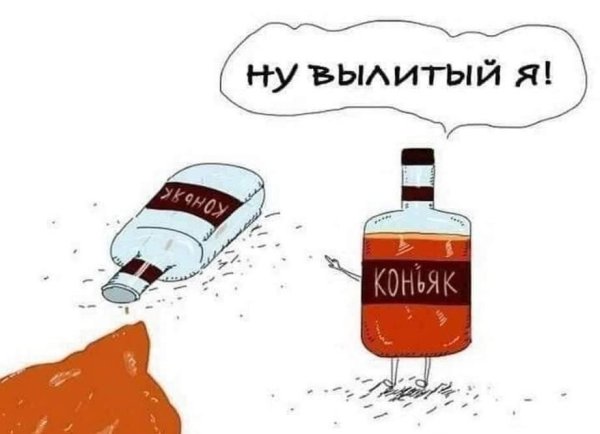 бутылка коньяка