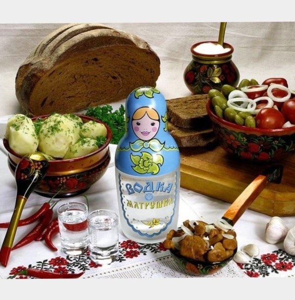 русское застолье