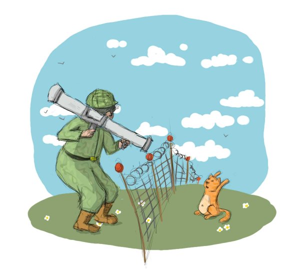 23 февраля пограничник