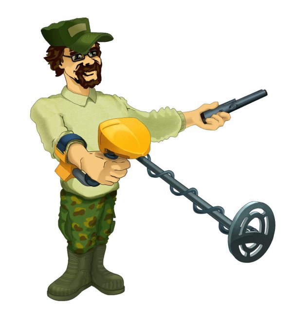 ручной металлоискатель