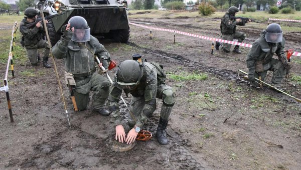 сапер разминирование