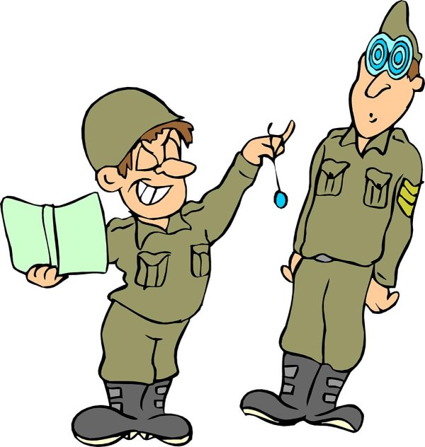 мультяшные солдаты