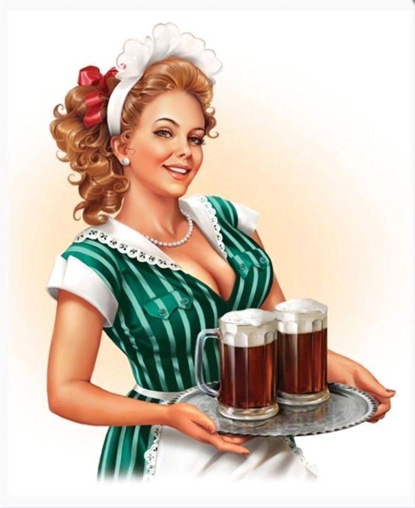 художник инна кузубова пин ап