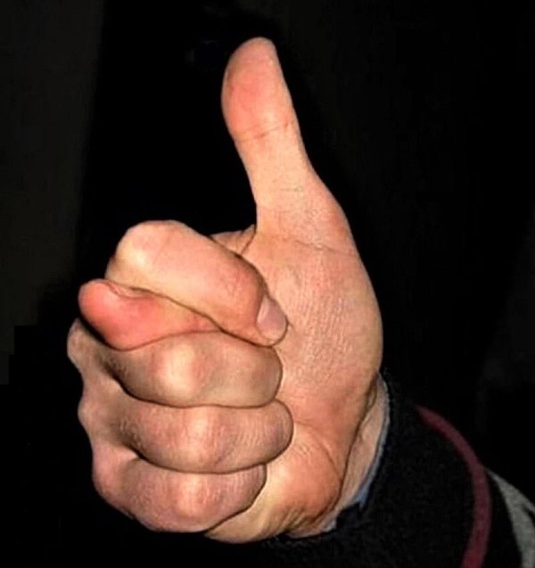 большие пальцы