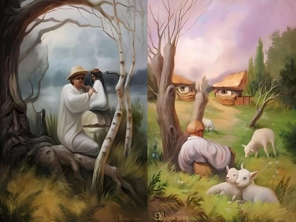 олег шупляк оптические иллюзии