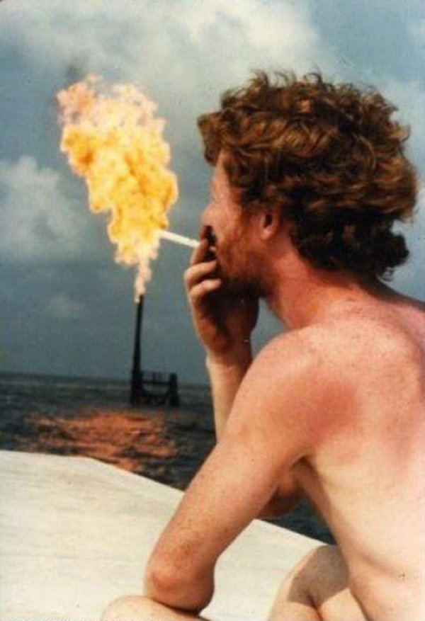 сжигание нефти