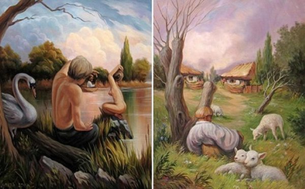 олег шупляк оптические иллюзии