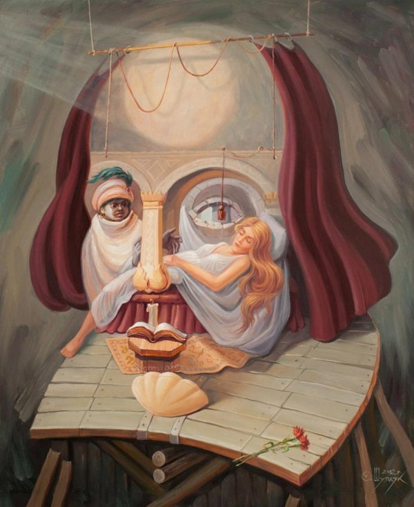 картины олега шупляка