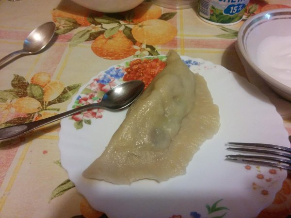 вареники блюдо