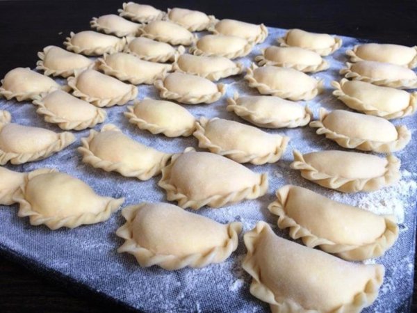 заварное тесто для вареников