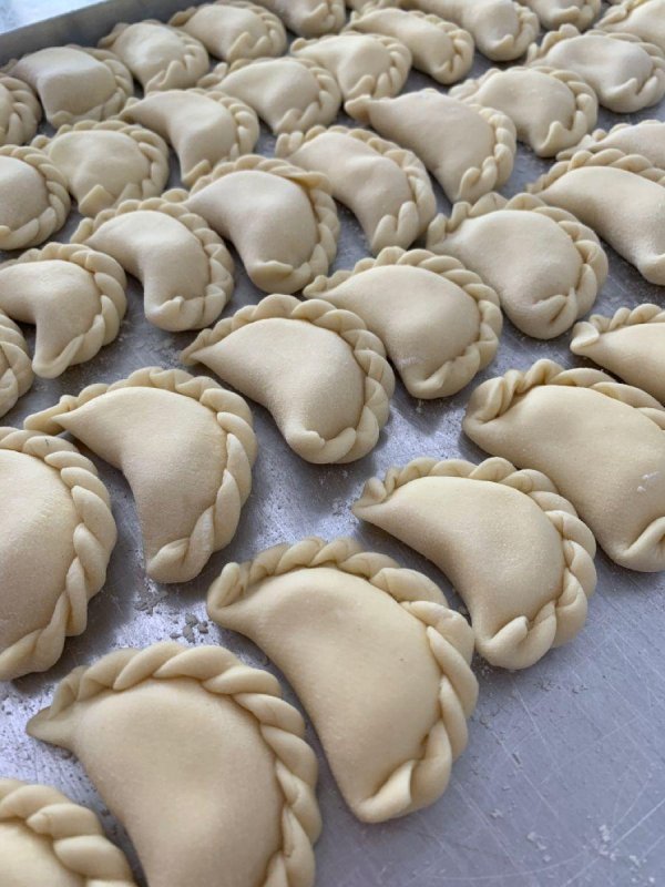 красиво залепить вареники