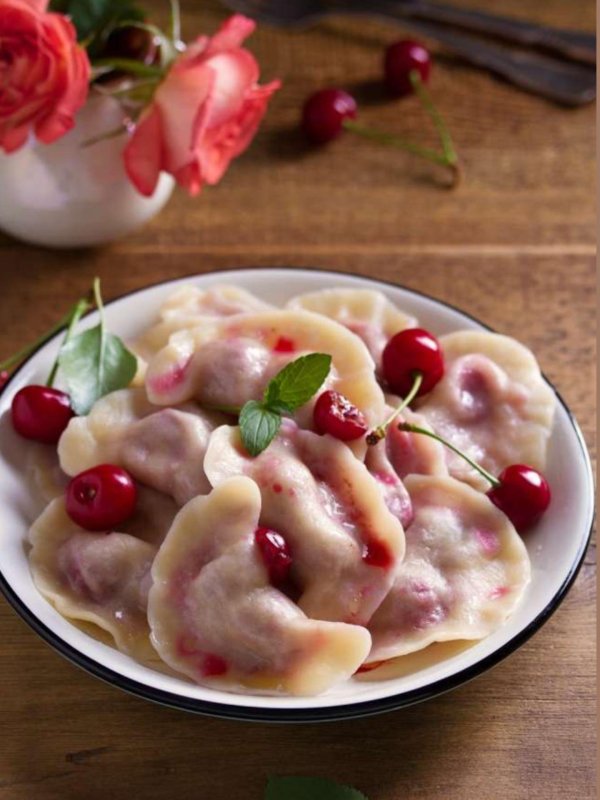 рецепт вареников с вишней