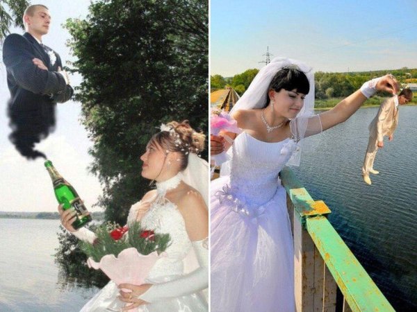 свадебный фотошоп