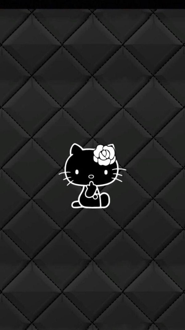 хеллоу китти черная