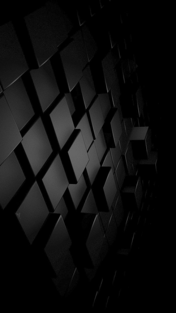 черная абстракция