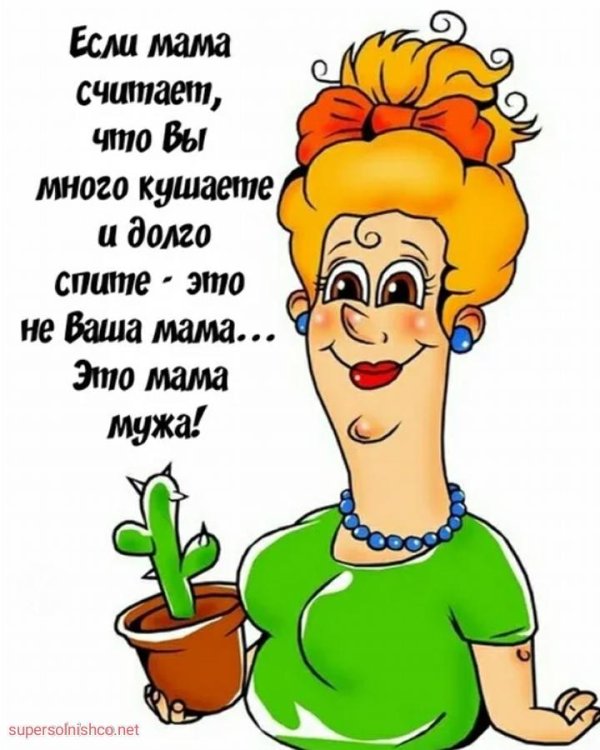 тёщи мультяшный