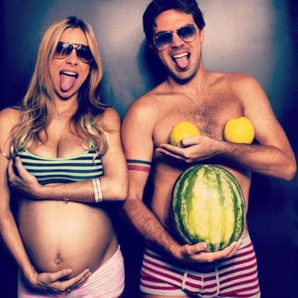 креативная фотосессия беременных