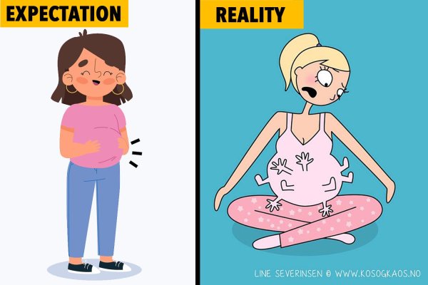 беременность иллюстрации