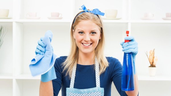 клининг девушка